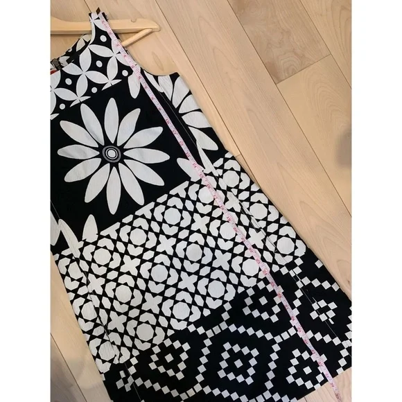 Desigual Geometric Floral A-Line Shift Dress - Picture 13 of 13